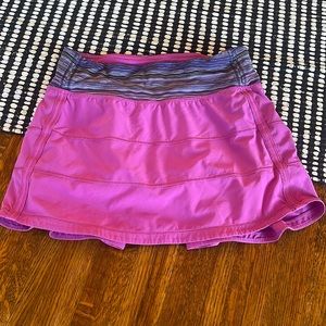 Lululemon Purple Skort, size 2